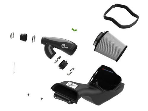 aFe 21-24 Ford F150 Raptor Track Series Carbon Fiber Cold Air Intake System w/ Pro DRY S Filter