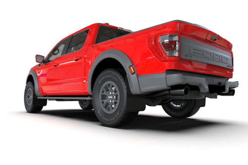Rally Armor 21-25 Ford F-150 Raptor Gen 3 Black UR Mud Flap w/Dark Grey Logo