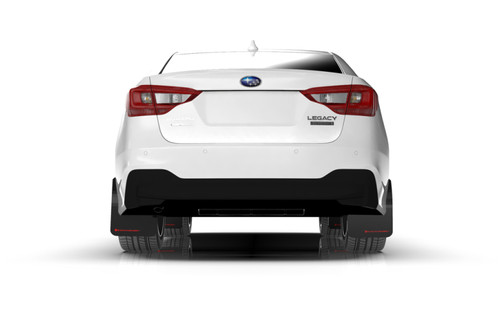 No Longer Available - Rally Armor 20-25 Subaru Legacy Black UR Mud Flap w/Blue Logo