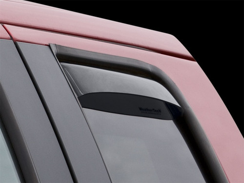WeatherTech 04-14 Ford F-150 SuperCrew Front Side Window Deflectors - Dark Tint