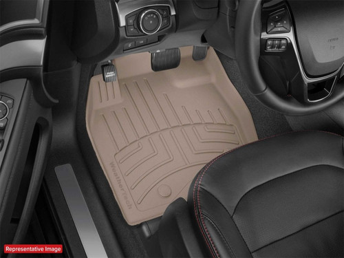 WeatherTech 20-25 Lincoln Aviator Rear Floorliner HP - Black