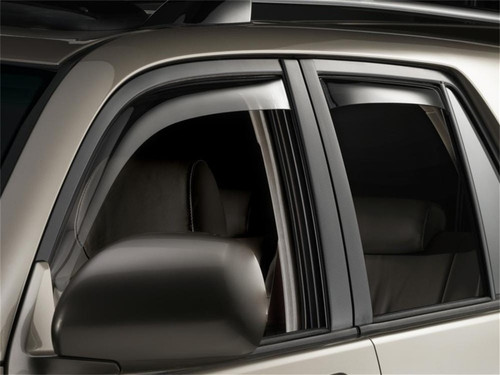WeatherTech 03-09 Toyota 4Runner Front and Rear Side Window Deflectors - Dark Smoke