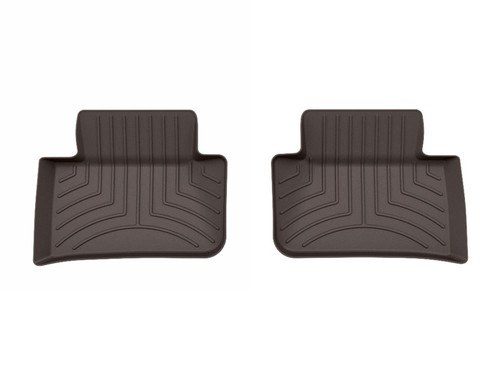 WeatherTech 15-25 Porsche Macan Rear FloorLiner HP - Cocoa
