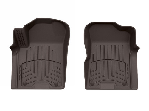 WeatherTech 19-24 Nissan Armada Front FloorLiner HP - Cocoa
