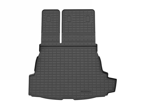WeatherTech 21-24 Toyota RAV4 Prime Seatback Cargo Liners HP - Black