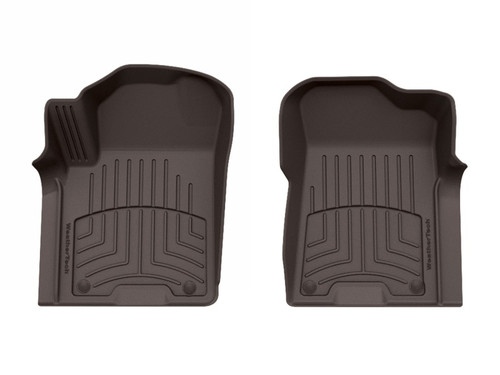 WeatherTech 19-24 Infiniti QX80 Front FloorLiner HP - Cocoa