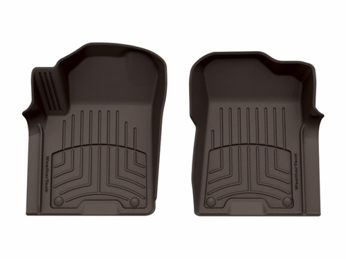 WeatherTech 19-24 Infiniti QX80 Front FloorLiner HP - Cocoa