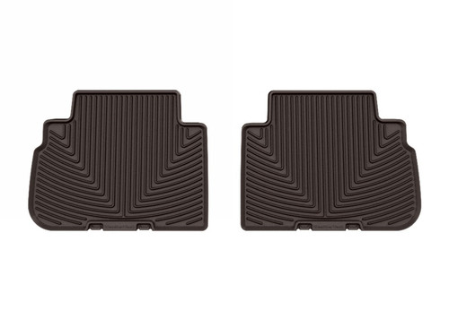 WeatherTech 19-24 Subaru Forester Rear All-Weather Floor Mats - Cocoa