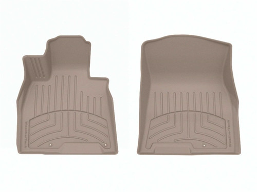 WeatherTech 21-24 Genesis GV80 Rear FloorLiner HP - Tan