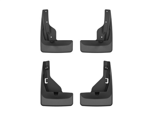 WeatherTech 2024 Toyota Grand Highlander (Incl. Hybrid) Rear No Drill MudFlaps - Black