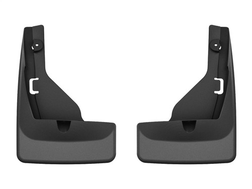 WeatherTech 2024 Toyota Grand Highlander (Incl. Hybrid) Rear No Drill MudFlaps - Black