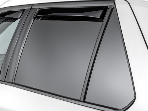 WeatherTech 20-25 Ford Explorer (Incl. ST & 20-23 Hybrid) Rear Side Window Deflectors - Dark Tint