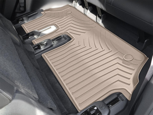 WeatherTech 2025 Infiniti QX80/Nissan Armada 2nd Row Bench Seating Rear FloorLiner - Tan