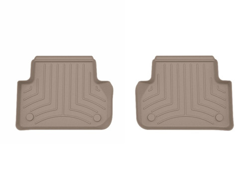 WeatherTech 17-24 Audi A4/S4/Allroad & 18-25 S5/A5 Rear FloorLiner HP - Tan