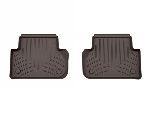 WeatherTech 17-24 Audi A4/S4/Allroad & 18-25 S5/A5 Rear FloorLiner HP - Cocoa
