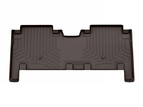 WeatherTech 2024 Kia EV9 2nd Row Bench Seating Rear FloorLiner - Cocoa