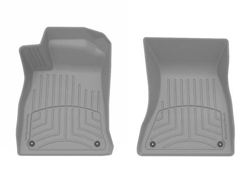 WeatherTech 17-24 Audi A4/S4/Allroad & 18-25 S5/A5 Front FloorLiner HP - Grey