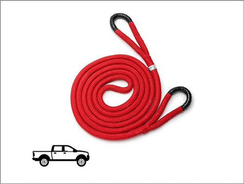 WeatherTech Kinetic Recovery Rope 7/8in. - Red/Black