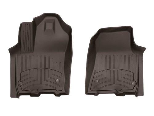 WeatherTech 2025 Dodge RAM 1500 CC/DC Front FloorLiner HP - Cocoa