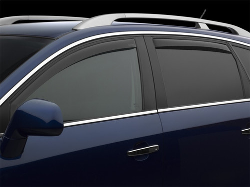 WeatherTech 22-25 Infiniti QX60 Front&Rear Side Window Deflectors - Dark Tint