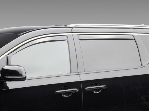 WeatherTech 11-20 Toyota Sienna Front&Rear Side Window Deflectors - Dark Tint