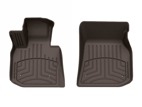 WeatherTech 20-24 BMW X3 M (Incl. Competition) Front FloorLiner HP - Cocoa