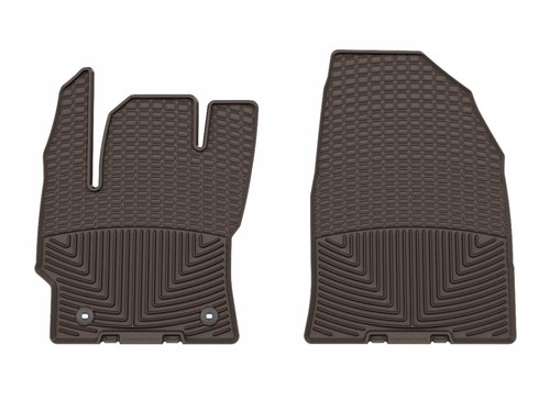 WeatherTech 22-24 Toyota Corolla Cross FWD Front All-Weather Floor Mats - Cocoa