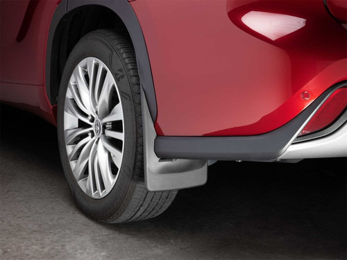 WeatherTech 20-24 Toyota Highlander (Incl. Hybrid) No Drill Rear MudFlaps - Black
