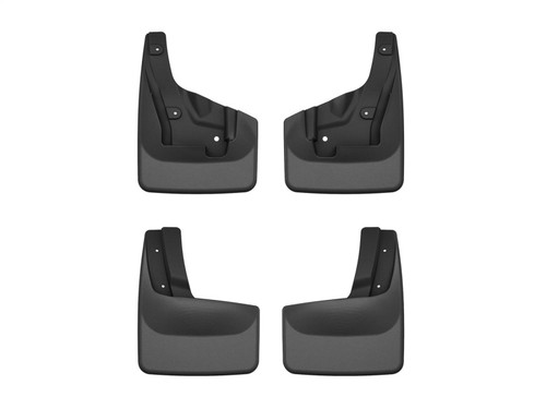 WeatherTech 2024 Subaru Crosstrek (Wilderness ONLY) No Drill Front & Rear MudFlaps - Black