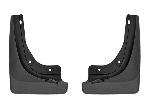 WeatherTech 20-24 Tesla Model Y No Drill Rear MudFlaps - Black