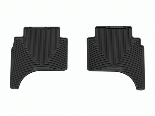 WeatherTech 22-23 Hyundai Santa Cruz Rear All-Weather Floor Mats - Black
