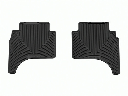 WeatherTech 22-23 Hyundai Santa Cruz Rear All-Weather Floor Mats - Black