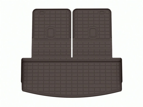 WeatherTech 20-23 Ford Explorer Incl. ST/Hybrid Seatback Cargo Liners HP - Cocoa