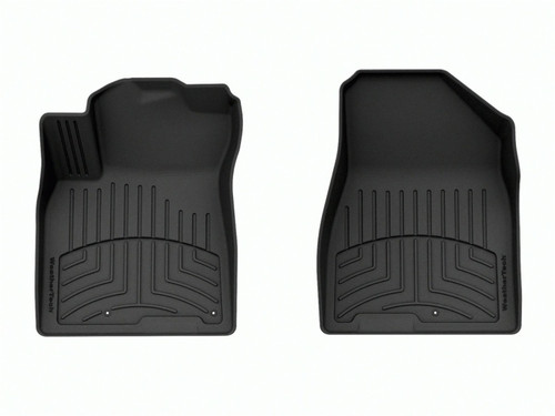 WeatherTech 17-22 Kia Niro (Incl. 18-22 Plug-In Hybrid) Front FloorLiner HP Black