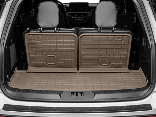 WeatherTech 20-23 Ford Explorer Incl. ST/Hybrid Seatback Cargo Liners HP - Tan