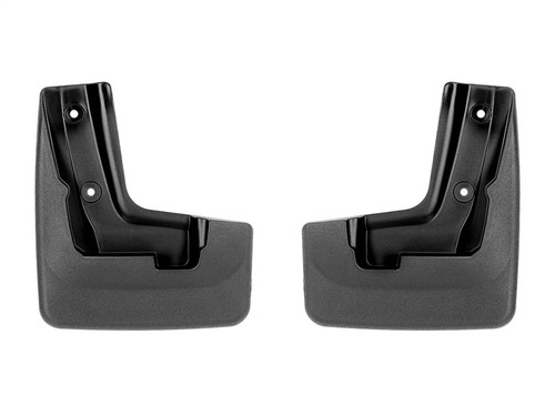 WeatherTech 18-23 Subaru Crosstrek No Drill Mudflaps Front Pair - Black