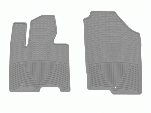 WeatherTech 22-23 Hyundai Tucson (Incl. Hybrid) / Santa Cruz Front Rubber Mats - Grey