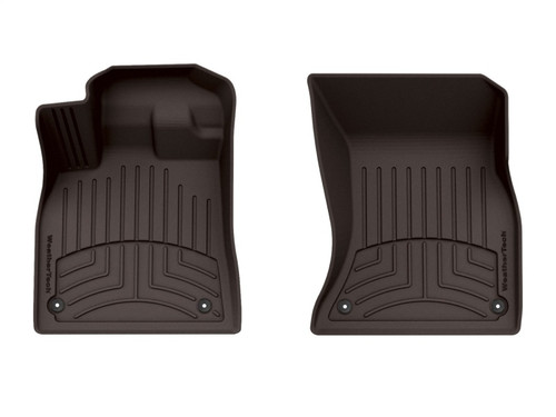 WeatherTech 18-23 Audi Q5/SQ5 (Incl. 21-23 Q5/SQ5 Sportback) Front FloorLiner HP - Cocoa