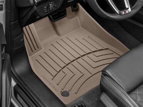 WeatherTech 18-23 Audi Q5/SQ5 (Incl. 21-23 Q5/SQ5 Sportback) Front FloorLiner HP - Tan