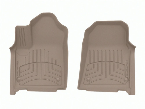 WeatherTech 22-23 Jeep Grand Wagoneer / Wagoneer (WS) Front FloorLiner HP - Tan