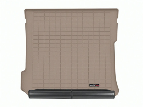 WeatherTech 2023 Mercedes-Benz EQS SUV X296 5-Passenger Cargo Liner w/Bumper Protector - Tan