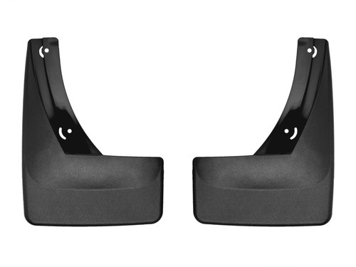 WeatherTech 18-24 Volkswagen Atlas / 20-24 Atlas Cross Sport No Drill Mudflaps - Black