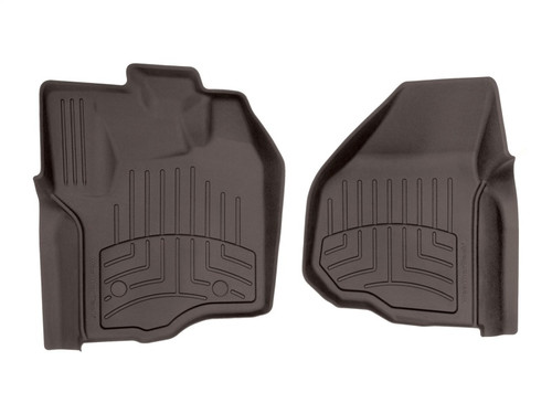 WeatherTech 2012+ Ford F-250/F-350/F-450/F-550 Front FloorLiner HP - Cocoa