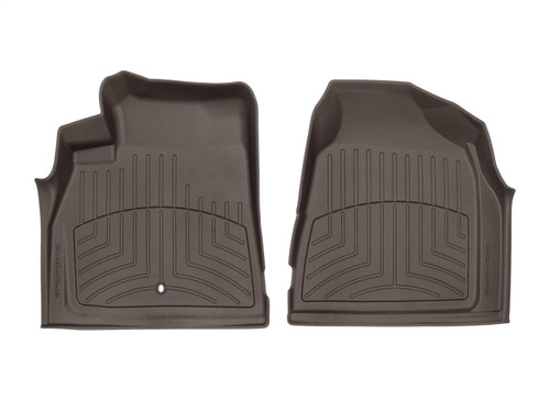 WeatherTech 2008+ Buick Enclave Front FloorLiner HP - Cocoa