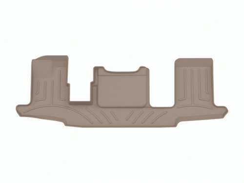 WeatherTech 22-24 Infiniti QX60 / 22-24 Nissan Pathfinder (Captains Chairs) Rear FloorLiner HP - Tan