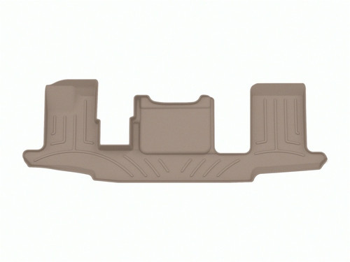 WeatherTech 22-24 Infiniti QX60 / 22-24 Nissan Pathfinder (Captains Chairs) Rear FloorLiner HP - Tan