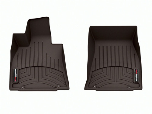 WeatherTech 23-24 Genesis Electrified G80 Front FloorLiner - Cocoa
