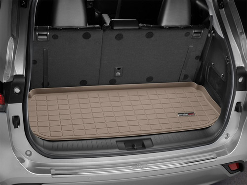 WeatherTech 2020+ Toyota Highlander Cargo Liners - Tan
