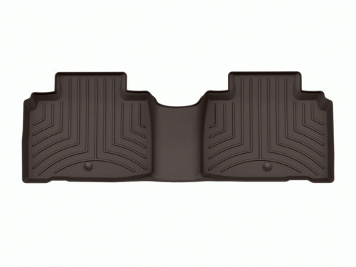 WeatherTech 16-18 Lincoln MKX / 19-23 Nautilus Rear FloorLiner HP - Cocoa