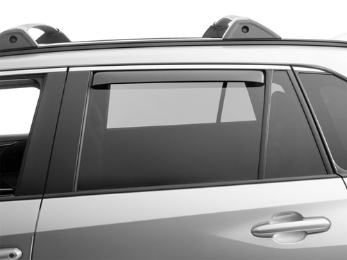 WeatherTech 19-24 Toyota RAV4 (Incl Hybrid) Rear Side Window Deflectors - Dark Tint